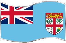 Flags Oceania Fiji Rectangle 