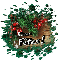 Messagi Francese Bonnes Fêtes (Noël) Serie 14 