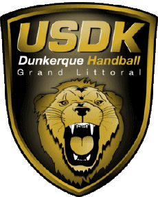 Sport Handballschläger Logo Frankreich Dunkerque - USDK 