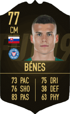 Multimedia Videogiochi F I F A - Giocatori carte Slovacchia László Bénes 