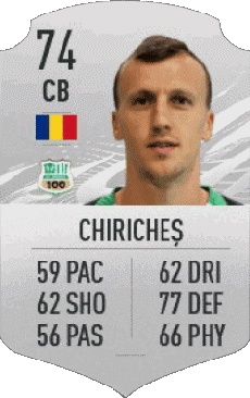 Multimedia Videogiochi F I F A - Giocatori carte Romania Vlad Chiriches 