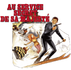 Multimedia Film Internazionale James Bond 007 Al servizio secreto di sua Maesta Logo Francese 