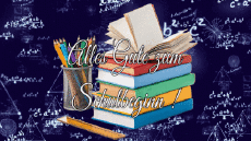 Messages Allemand Alles Gute zum Schulbeginn Fond Animé 001 