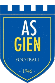 Sports FootBall Club France Logo Centre-Val de Loire 45 - Loiret A.S. Gien 