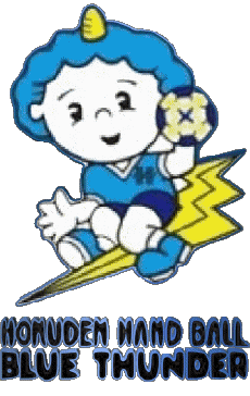 Sportivo Pallamano - Club  Logo Giappone Hokuriku Electric Power Blue Thunder 