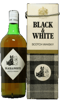 Bebidas Whisky Black and White 