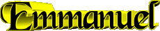 Prénoms MASCULIN - France E Emmanuel 