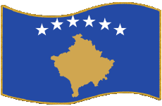 Banderas Europa Kosovo Rectángulo 