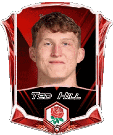 Sports Rugby - Joueurs Angleterre Equipe 2025 Ted Hill 