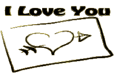 Messages Anglais I Love You Coeur 