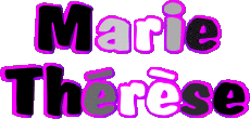 Nombre FEMENINO - Francia M Compuesto Marie Thérèse 