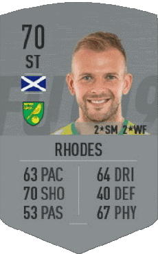 Multimedia Vídeo Juegos F I F A - Jugadores  cartas Escocia Jordan Rhodes 