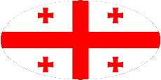 Banderas Asia Georgia Oval 01 