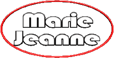 First Names FEMININE - France M Composed Marie Jeanne 