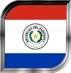 Fahnen Amerika Paraguay Plaza 