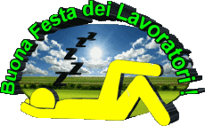 Messages Italien 1° de Maggio Buona Festa dei Lavoratori 