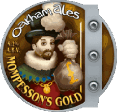 Mompesson's gold-Bevande Birre UK Oakham Ales 