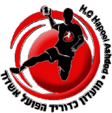 Sport Handballschläger Logo Israel Hapoel Ashdod 