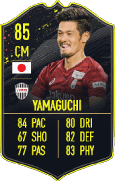 Multimedia Videogiochi F I F A - Giocatori carte Giappone Hotaru Yamaguchi 