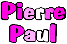 Nombre MASCULINO - Francia P Pierre Paul 
