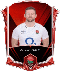 Sports Rugby - Joueurs Angleterre Elliot Daly 