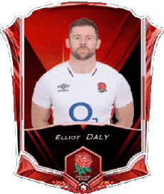 Sports Rugby - Players England Team 2022 Elliot Daly 