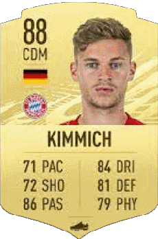 Multi Media Video Games F I F A - Card Players Germany Joshua Kimmich 