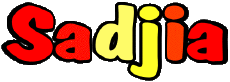Vorname WEIBLICH - Maghreb Muslim S Sadjia 