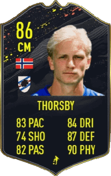 Multimedia Videospiele F I F A - Karten Spieler Norwegen Morten Thorsby 