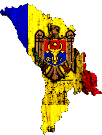 Drapeaux Europe Moldavie Carte 