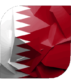 Drapeaux Asie Qatar Carré 