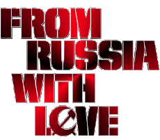Multimedia Film Internazionale James Bond 007 Dalla Russia con Amore Logo Inglese 