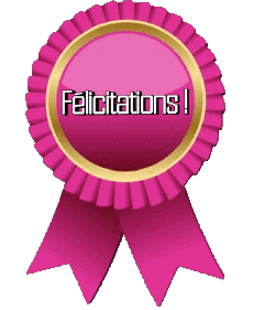 Mensajes Francés Félicitations 04 