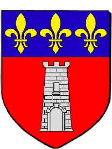 Blasone-Bandiere Francia Dipartimenti - Città 55 VAUCOULEURS Blasone