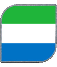 Banderas África Sierra Leone Plaza 