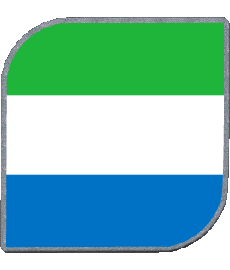 Fahnen Afrika Sierra Leone Platz 