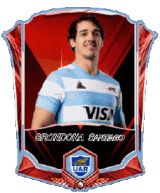 Sport Rugby - Spieler Argentinien Team 2025 GRONDONA Santiago 