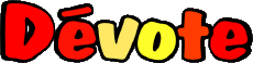 Nombre FEMENINO - Francia D Dévote 