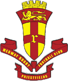 Sport Rugby-Club-Welt - Logo England M Medway RFC 