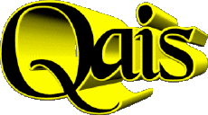 First Names MASCULINE - Maghreb Muslim Q Qais 