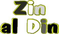 Vorname MANN - Maghreb Muslim Z Zin al Din 