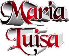 First Names FEMININE - Italy M Composed Maria Luisa 