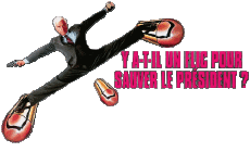 Multimedia V International Die Nacke Kanone Le président Logo 