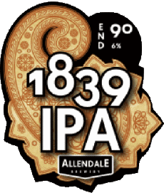 1839 IPA-Bevande Birre UK Allendale Brewery 1839 IPA