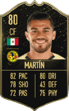 Multimedia Vídeo Juegos F I F A - Jugadores  cartas México Henry Martín 