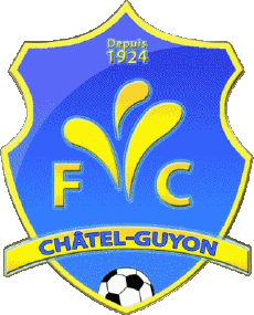Sports FootBall Club France Logo Auvergne - Rhône Alpes 63 - Puy de Dome FC Châtel-Guyon 