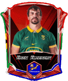 Sport Rugby - Spieler Südafrika Team 2025 Eben Etzebeth 