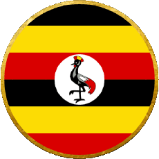 Banderas África Uganda Ronda 