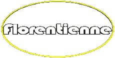 First Names FEMININE - France F Florentienne 