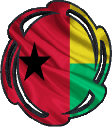 Drapeaux Afrique Guinée Bissau Forme 01 